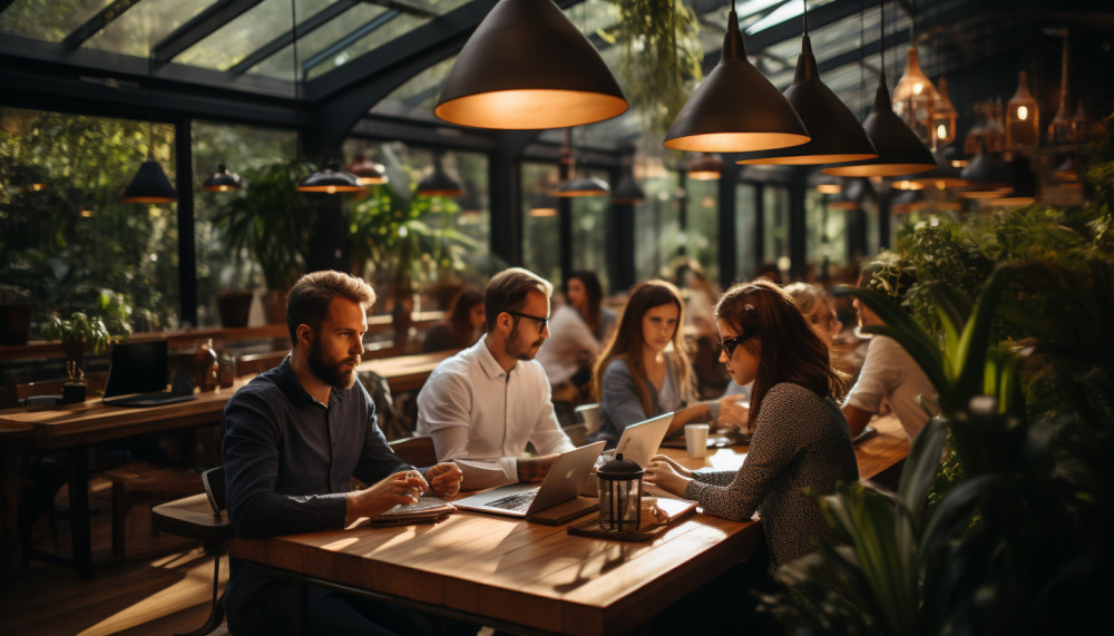 Divers - Avantages des espaces de co-working